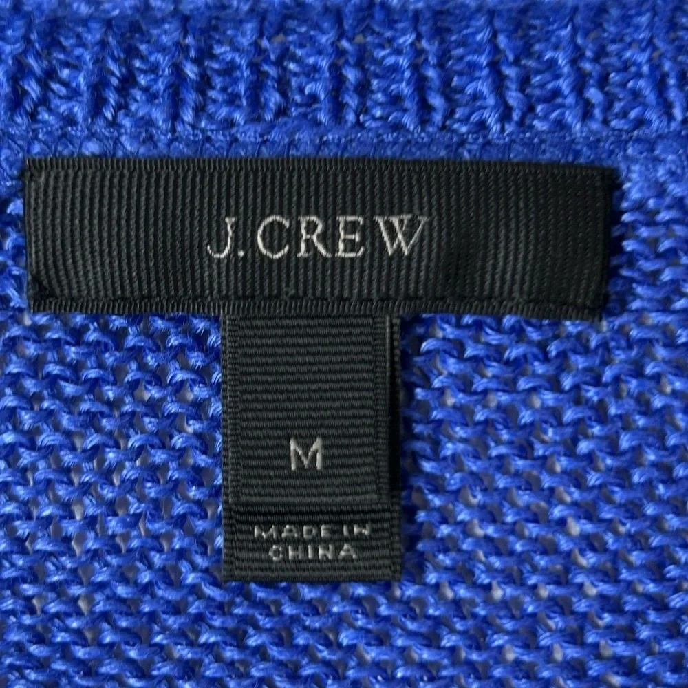 J. Crew Royal Blue V-Neck Sweater